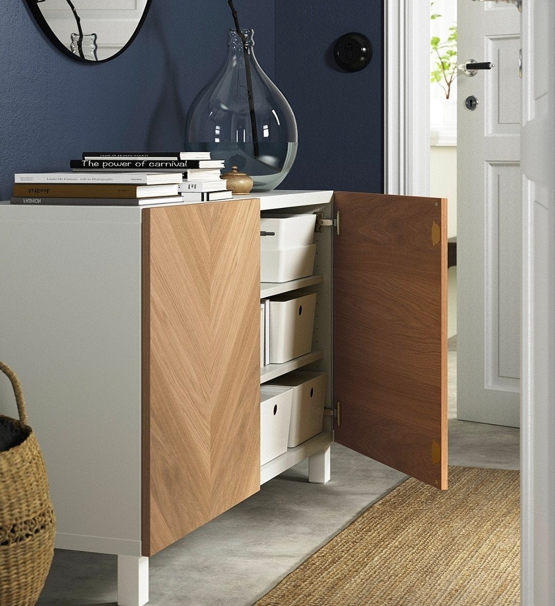 Ikea dressoir, Ophalen, Eikenhout