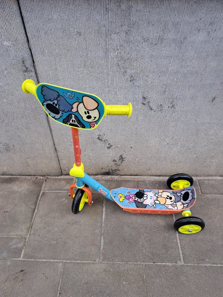step en kinderstep met rem, Fietsen en Brommers, Steps, Ophalen, Zo goed als nieuw, Gewone step