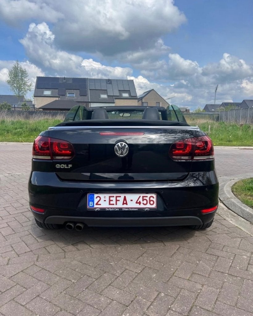 VOLKSWAGEN GOLF CABRIO | AUTOMAAT | LEDREN INTERIEUR, Autos, Cuir, Euro 5, Achat, Diesel