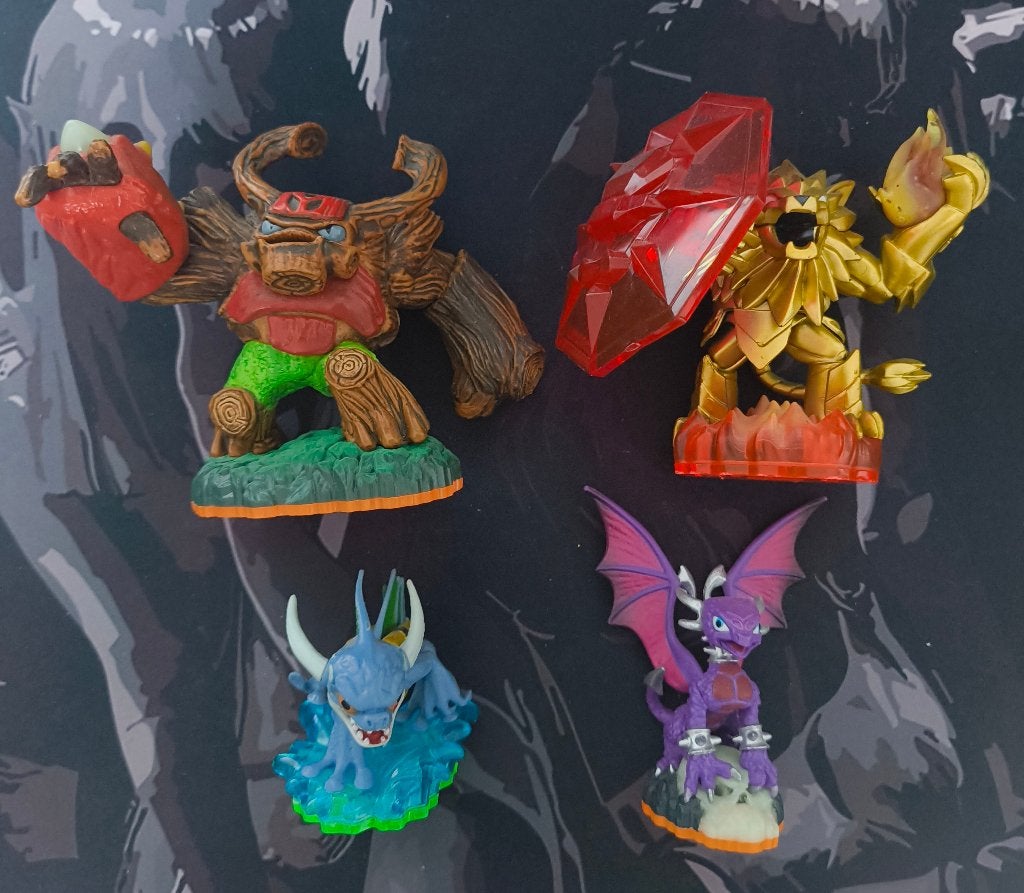 Skylanders beelden, Ophalen of Verzenden, Gebruikt