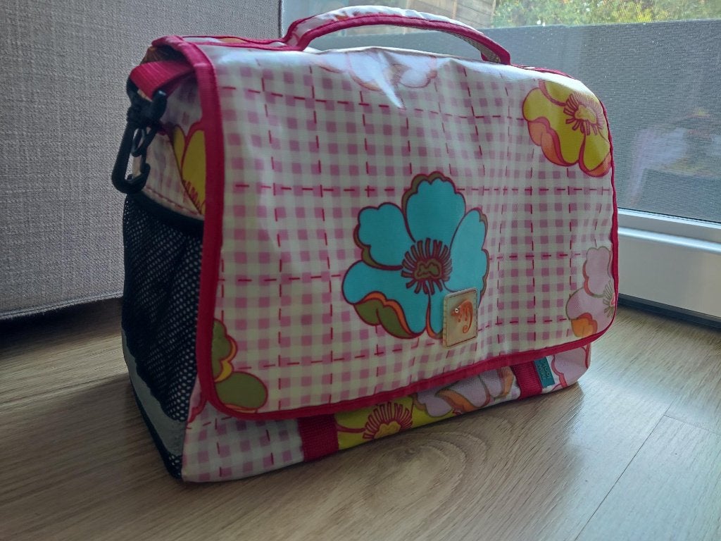 ZGAN fietstas afneembaar waterdicht New Look bloemmotief, Ophalen of Verzenden, Zo goed als nieuw, New looxs