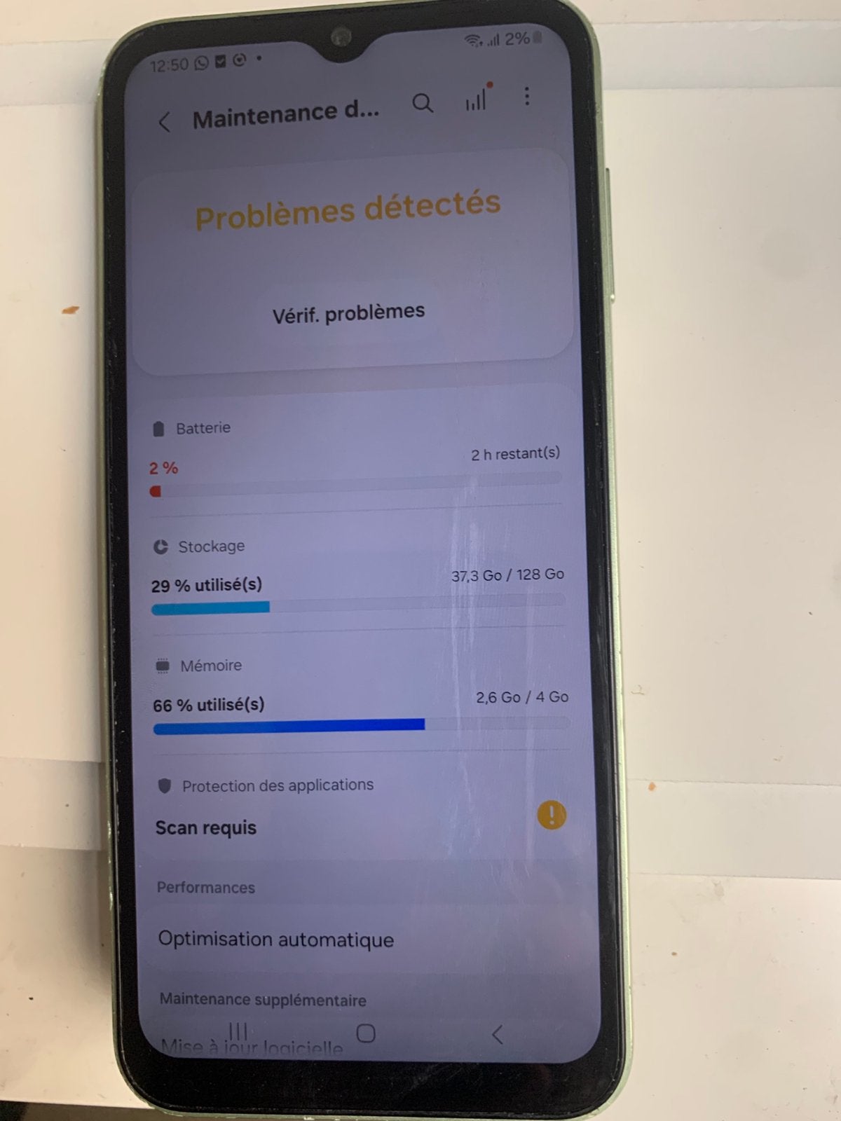 Samsung a14 groene kleur 128 GB opslag, Telecommunicatie, Ophalen of Verzenden, Zo goed als nieuw