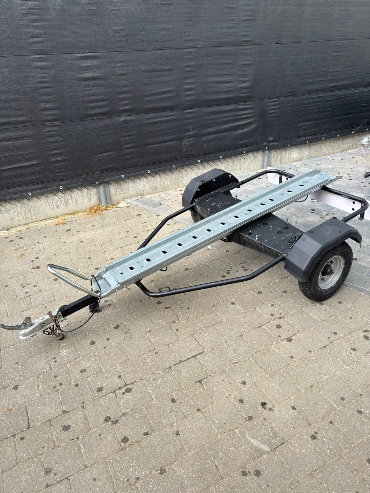 Motoraanhangwagen laadvermogen 340kg, Auto diversen, Aanhangers en Bagagewagens, Ophalen