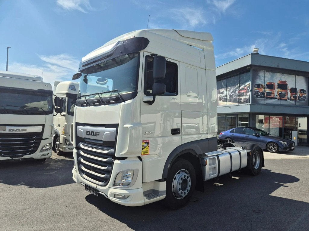 DAF XF 480 FT SPACE CAB (bj 2021), Auto's, Automaat, Achterwielaandrijving, Euro 6, Traction-control
