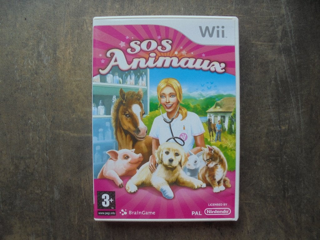 SOS Animaux voor Wii (zie foto's), Consoles de jeu & Jeux vidéo, Enlèvement ou Envoi, 1 joueur, Utilisé, À partir de 3 ans