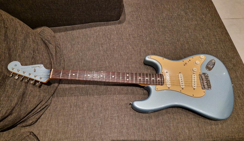 Fender USA FSR Deluxe Vintage Player '62, Enlèvement, Utilisé, Solid body, Fender