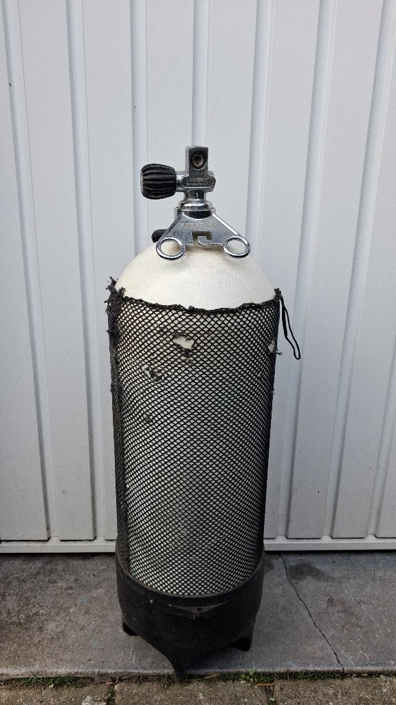 15L duikfles – scherpe prijs!, Sports nautiques & Bateaux, Plongée, Enlèvement, Utilisé, Bouteille de plongée