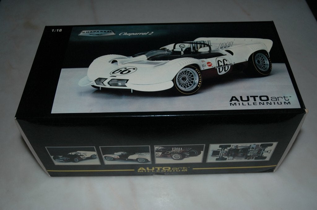 Autoart 1:18 chaparral 2, Hobby & Loisirs créatifs, Voitures miniatures | 1:18, Enlèvement, Comme neuf, Voiture, Autoart