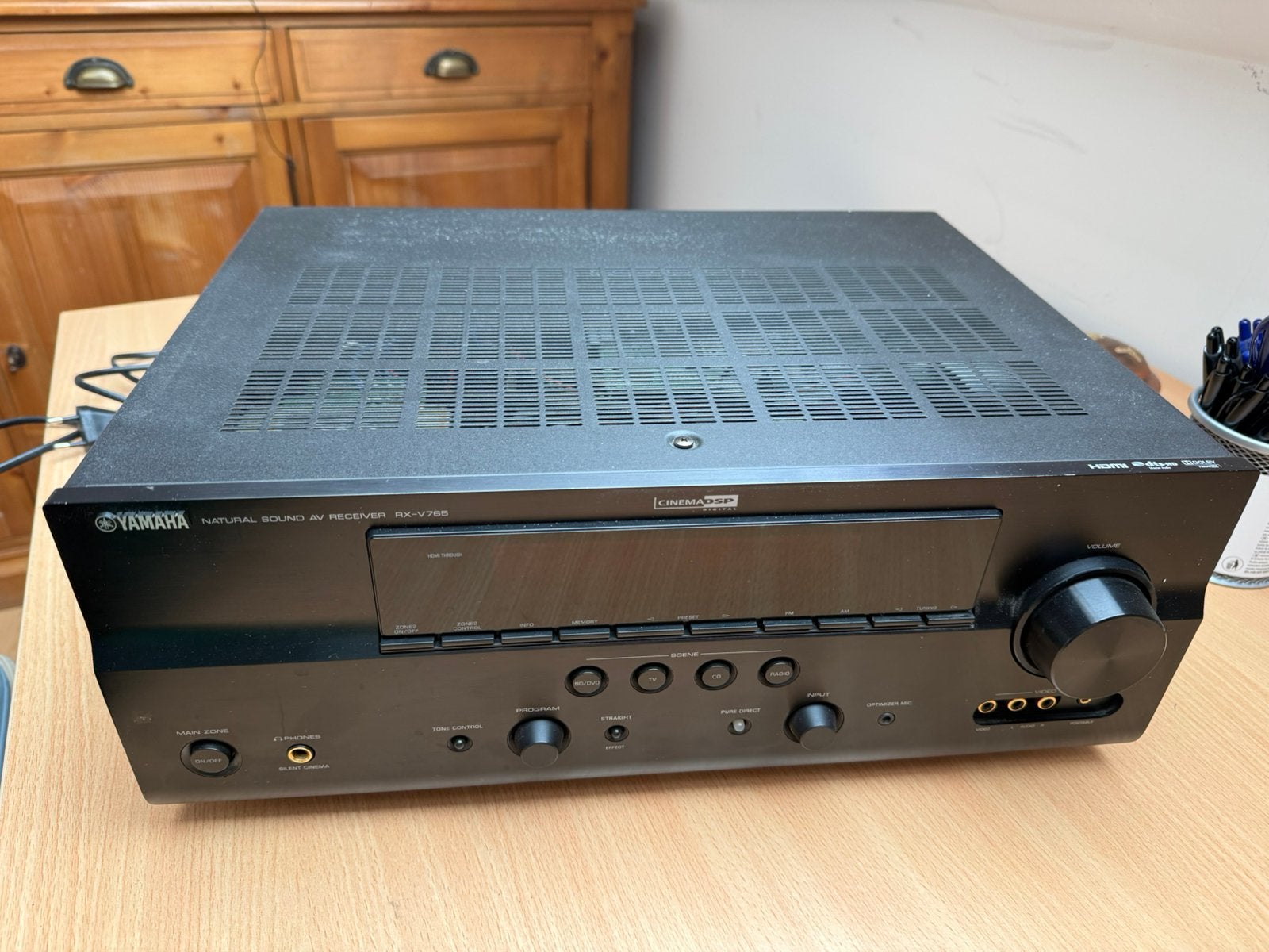 Yamaha RX-V765, Audio, Tv en Foto, Ophalen of Verzenden, Gebruikt, Yamaha