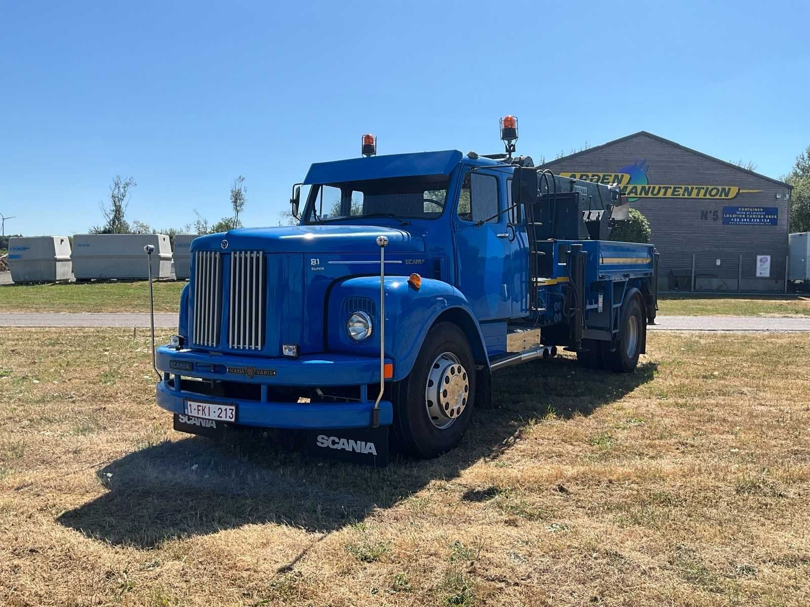 1978 Scania L8150-C Camion, Autos, Camions, Achat, Autres carburants, Scania, Entreprise