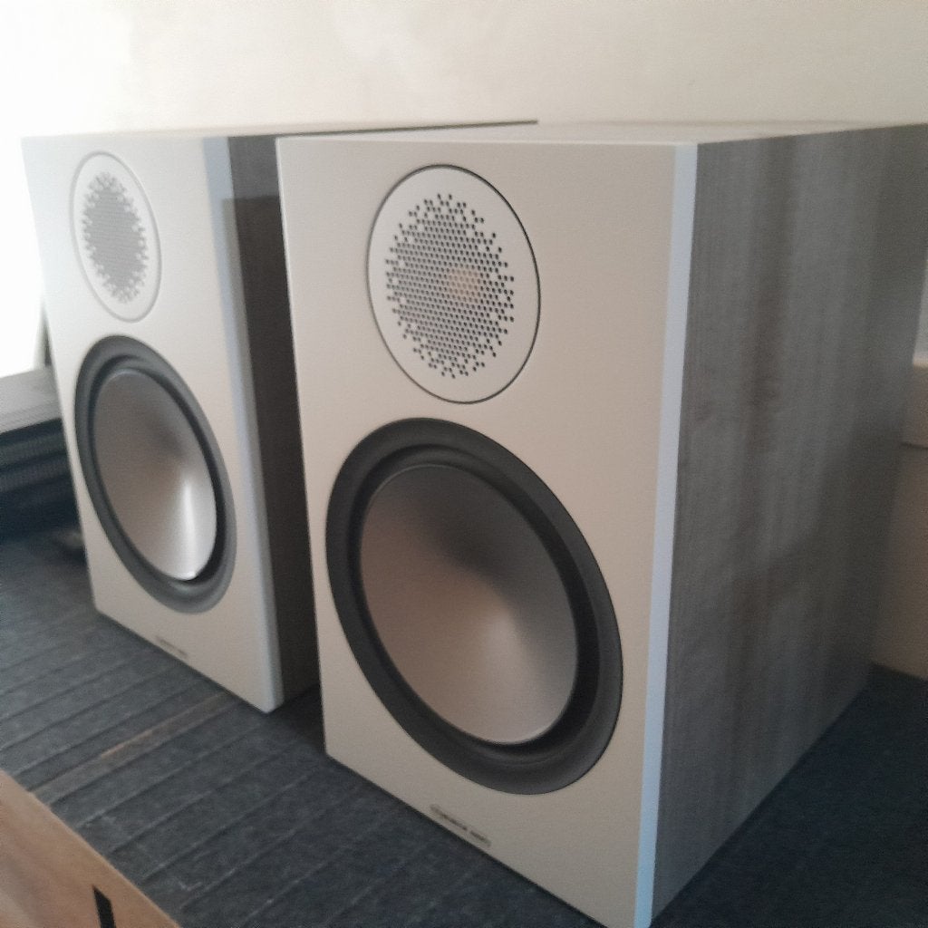 Monitor Audio Bronze 100 speakers, Ophalen, Zo goed als nieuw, Boekenplank luidspreker, Monitor Audio