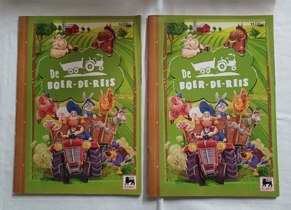 2 albums De Boer-De-Reis (2018), Enlèvement ou Envoi, Comme neuf, Plusieurs autocollants