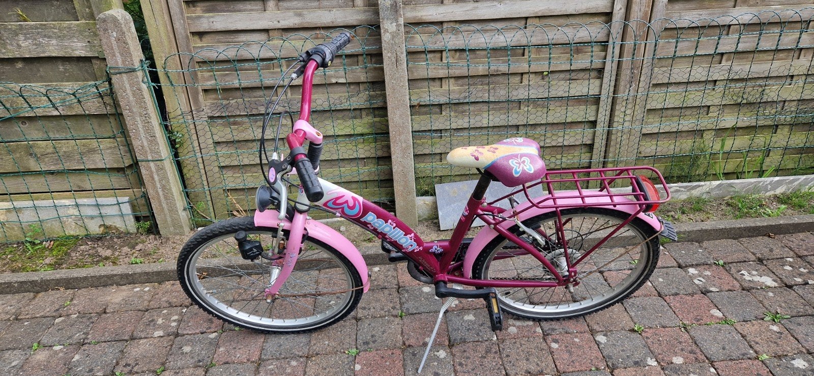 Papillon meisjesfiets (20"), Enlèvement