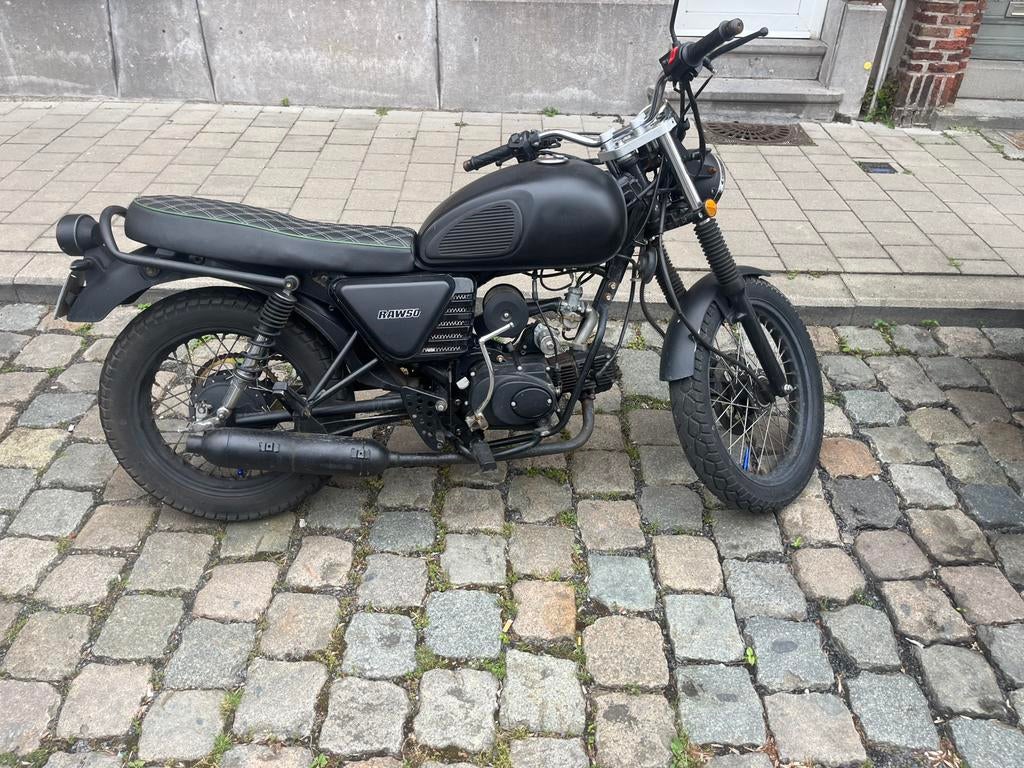 Hanway RAW 50 50cc Motor WEG IS WEG!, Fietsen en Brommers, Brommers | Overige merken, Ophalen, Klasse B (45 km/u), Zo goed als nieuw