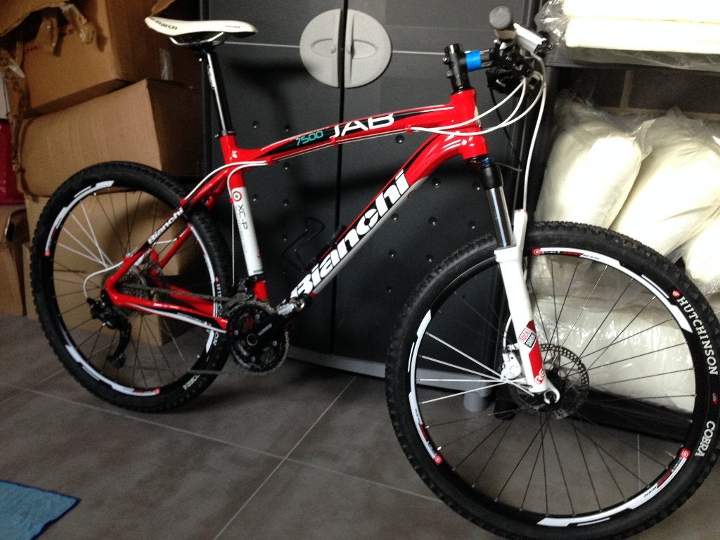 VTT BIANCHI JAB 7500, Vélos & Vélomoteurs, Enlèvement, Comme neuf, Frein à disque, Autres marques