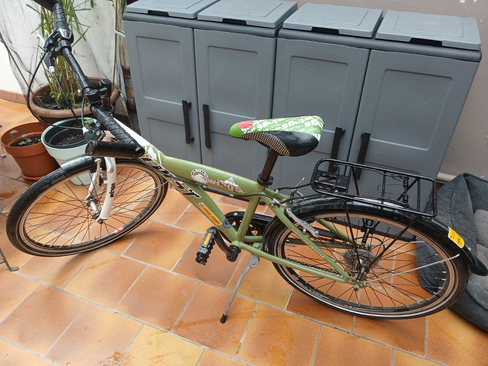Velo enfant, Enlèvement