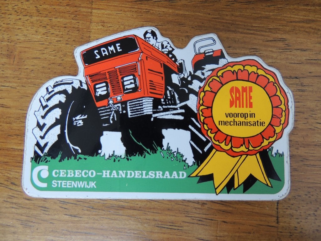 Tractor Same Sticker, Envoi, Comme neuf, Autres types