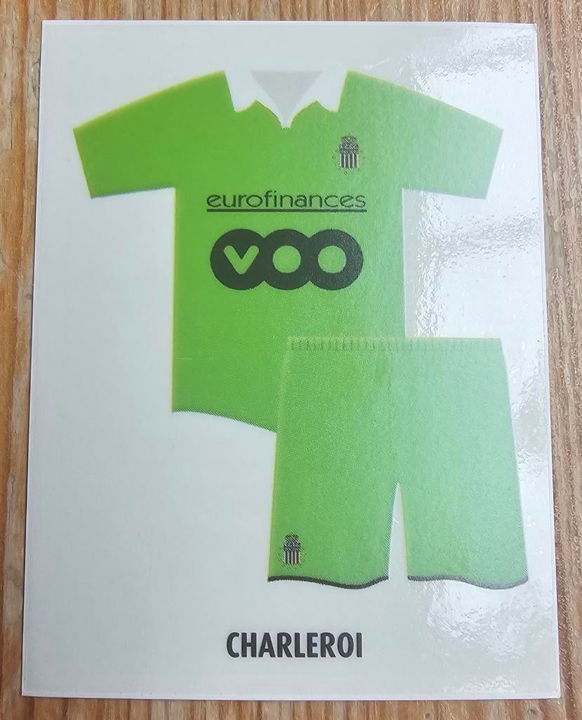 Panini Football 2010 #116 Out Shirt Charleroi Football !, Enlèvement ou Envoi, Comme neuf, Autocollant