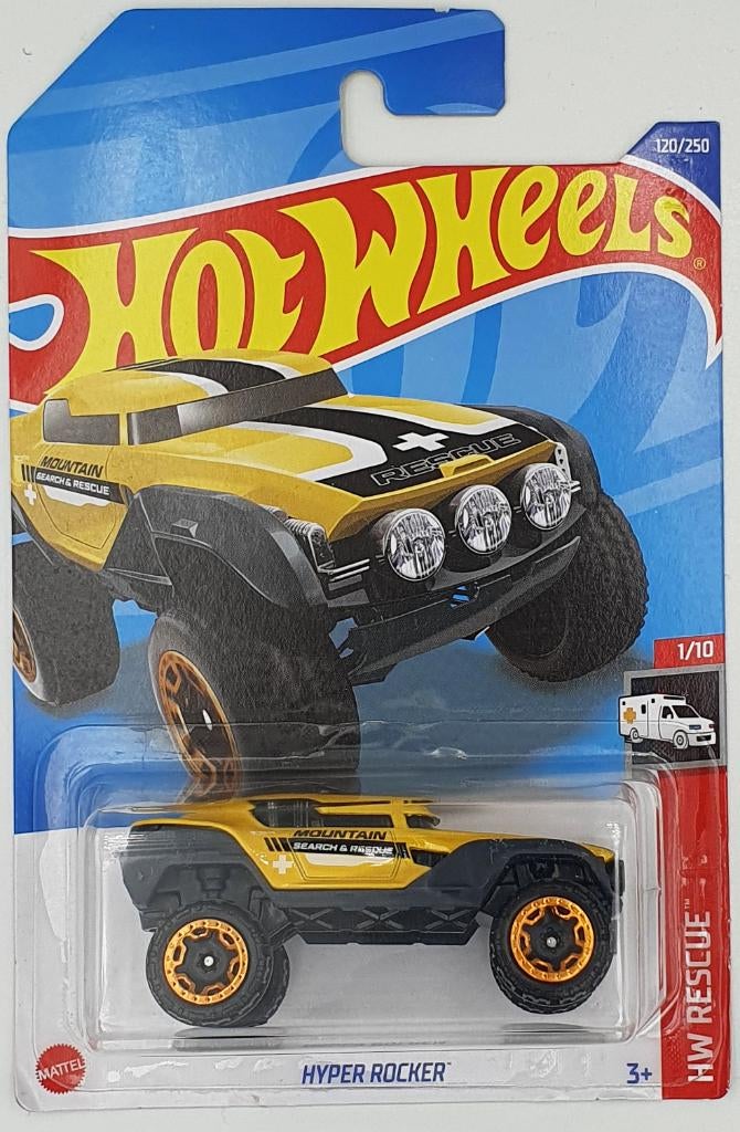 Hot Wheels - HW Rescue - Hyper Rocker - HCV50 - 1:64, 333 Continental Boulevard, El Segundo, CA 90245, United States, Verzenden