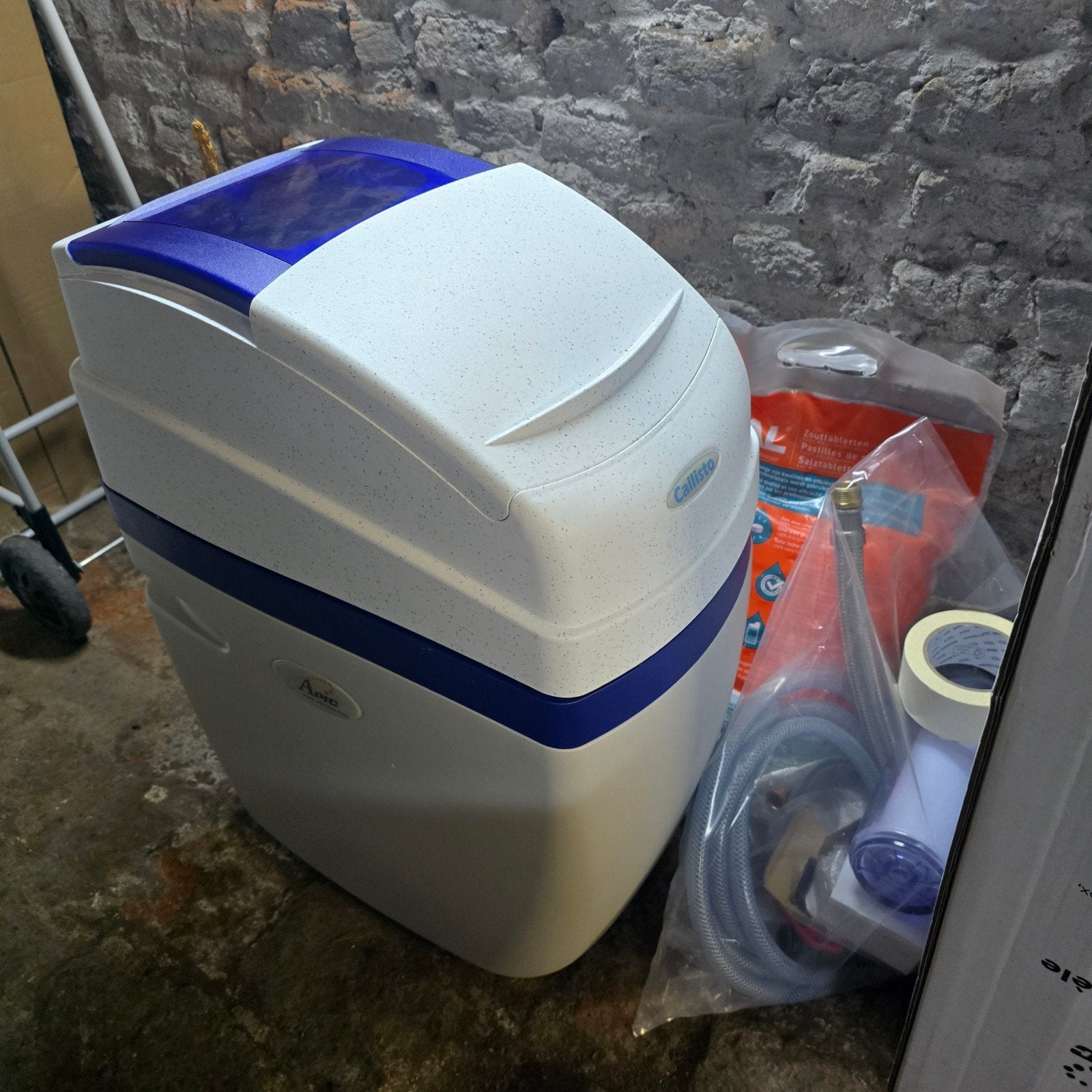 Apic Calisto Junior 12,5 liter waterontharder, Ophalen, Nieuw, Waterontharder met zout