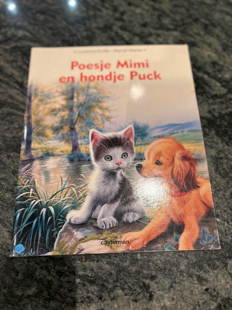 vintage kinderboek Poesje Mimi, Boeken, Ophalen of Verzenden, Gelezen, 3 tot 4 jaar