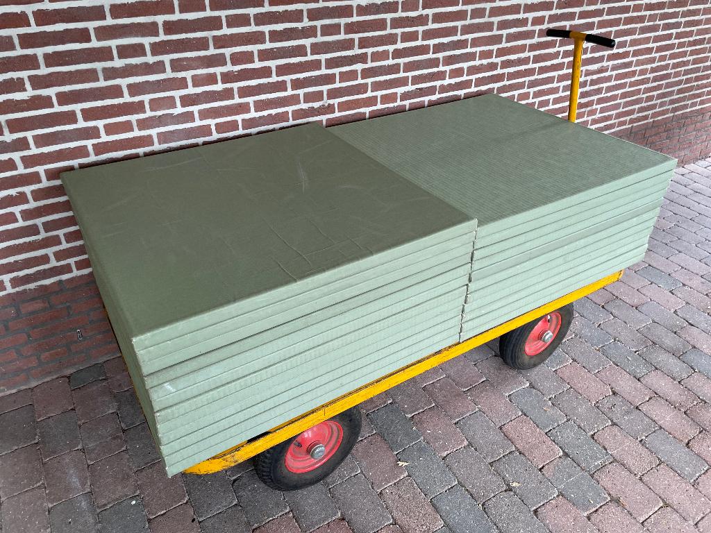 Judomatten, judo matten judomat judo mat 1 x 1 meter en 4 cm, Sport en Fitness, Vechtsporten en Zelfverdediging, Gebruikt, Judo