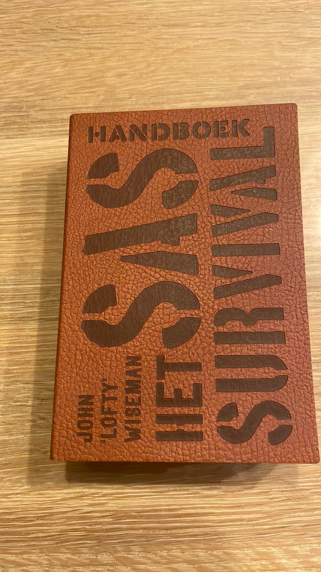 Het sas survival handboek limited edition pocket formaat, Verzenden, Zo goed als nieuw