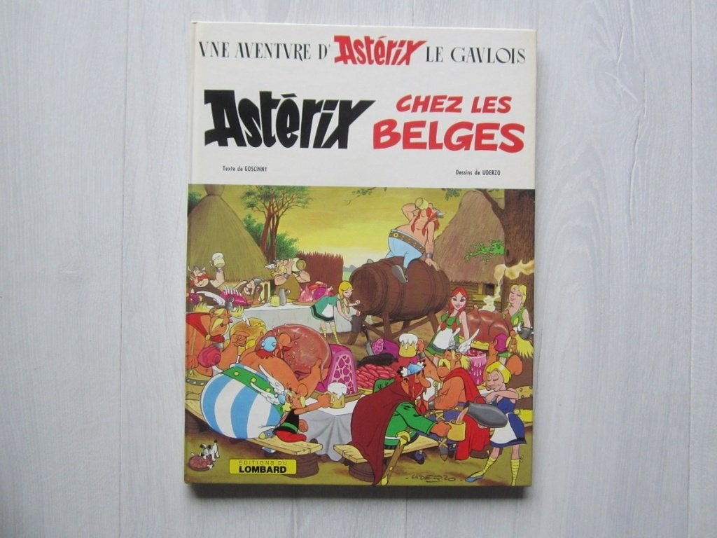 Astérix chez les Belges - E.O. - 8,00Eur., Livres, Une BD, Comme neuf, Goscinny & Udezo, Enlèvement ou Envoi