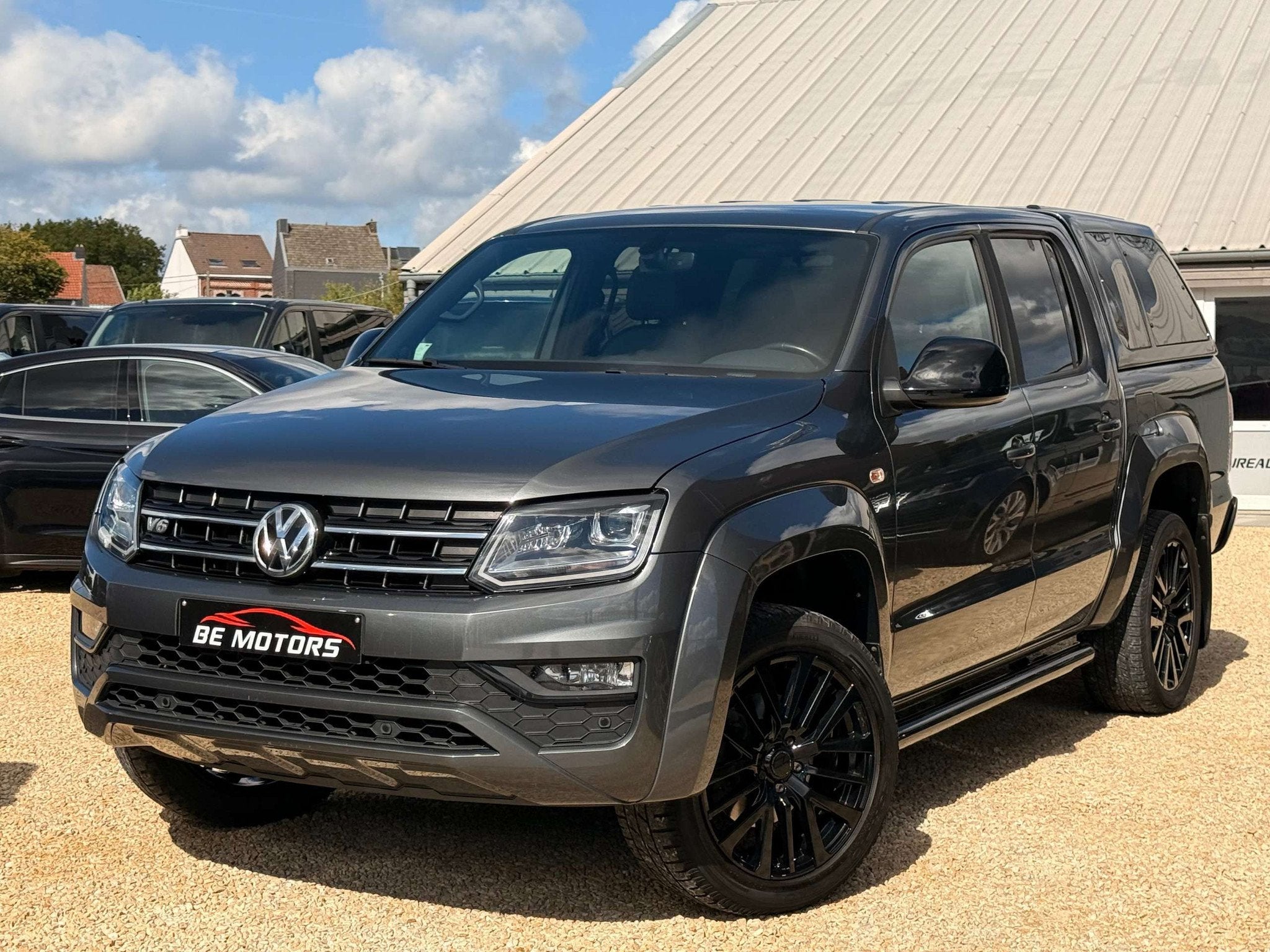 Volkswagen Amarok 3.0 V6 TDi 258CV 4X4 SHADOW BLACK EDITION, Autos, Cuir, Argent ou Gris, Entreprise, 2920 kg