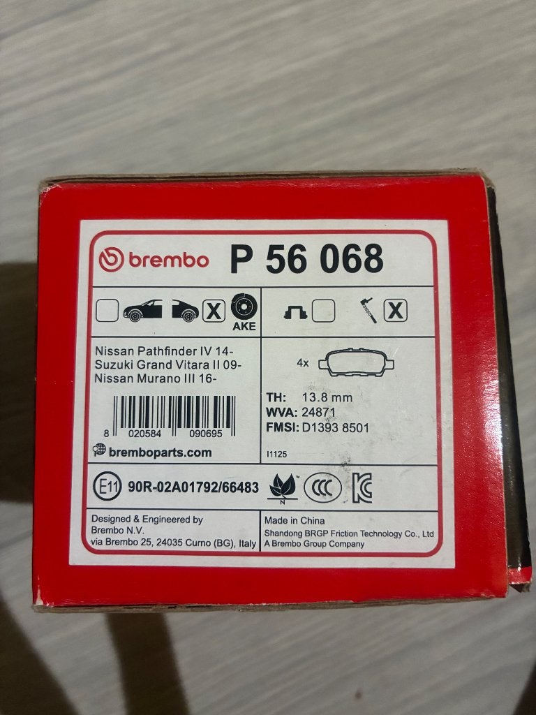 Disques + plaquettes de frein Brembo neufs – Nissan / Suzuki, Autos : Pièces & Accessoires, Enlèvement, Neuf, Nissan