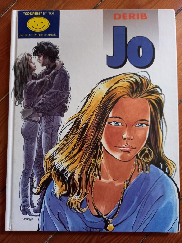 BD "Jo" première édition  Derib, Eén stripboek, Ophalen of Verzenden, Zo goed als nieuw, Derib