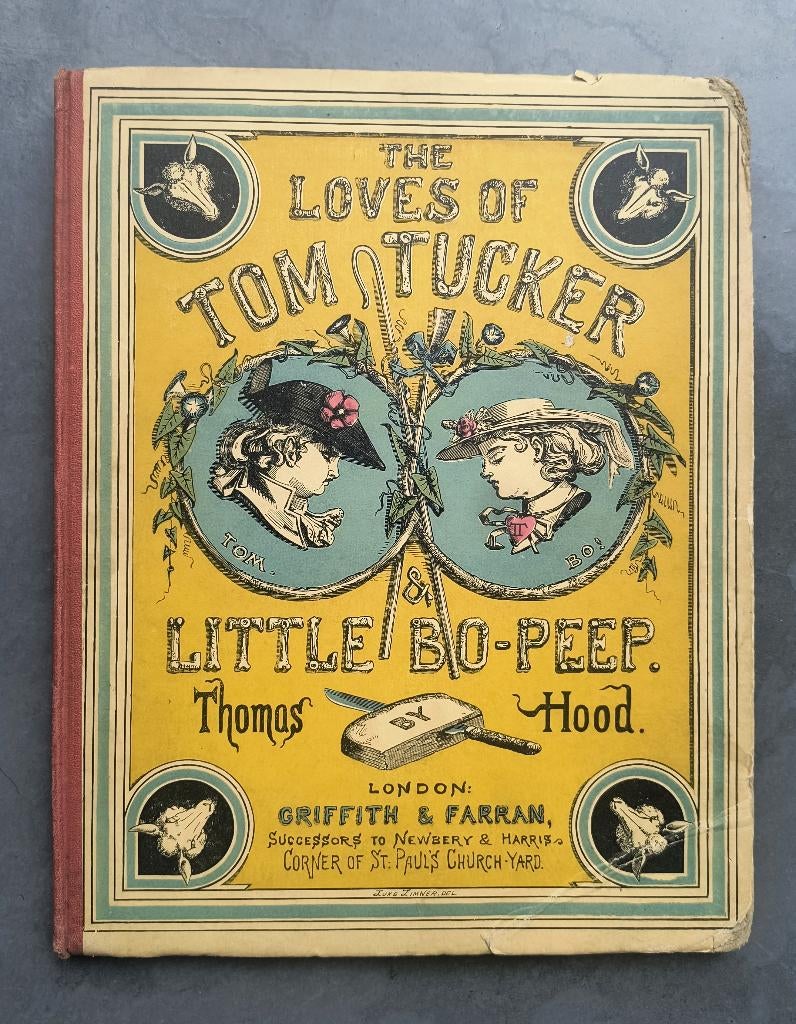 Antiek boek Tom Tucker 1863, Antiek en Kunst, Ophalen of Verzenden