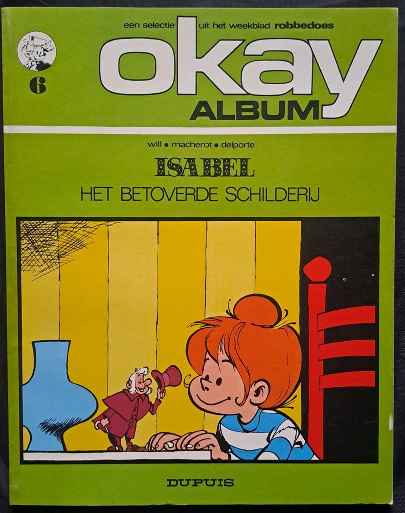Okay album Isabel   Het betoverde schilderij, Boeken, Stripverhalen, Ophalen of Verzenden