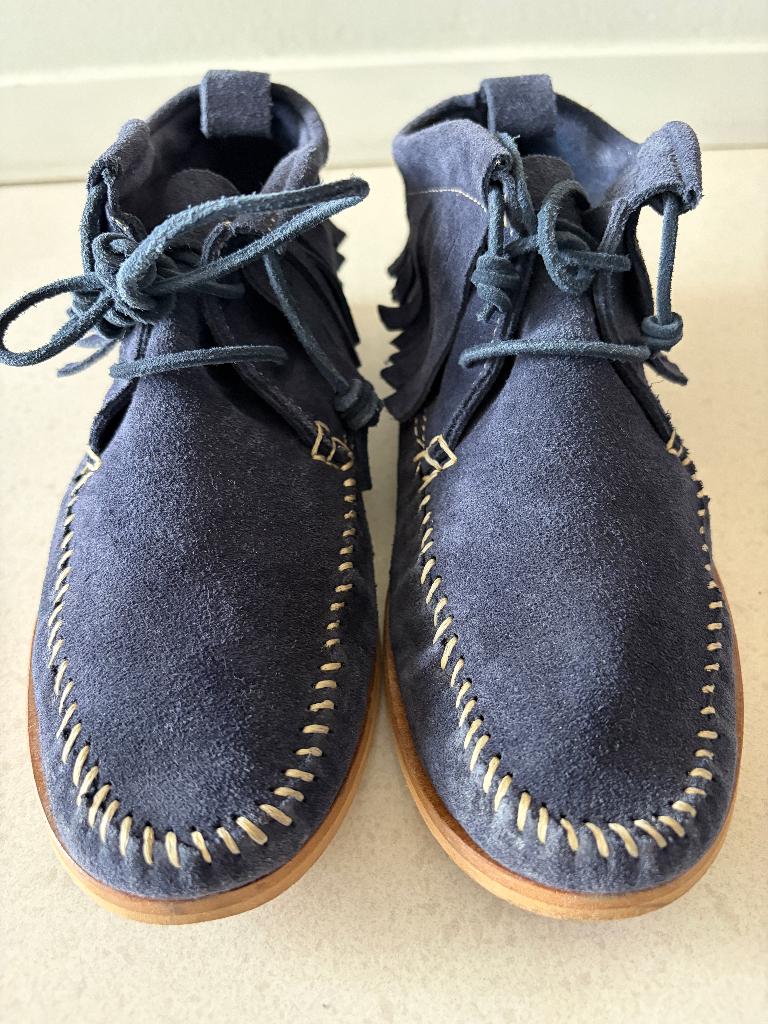 Blauwe schoenen met rushes, Ophalen of Verzenden, Zo goed als nieuw
