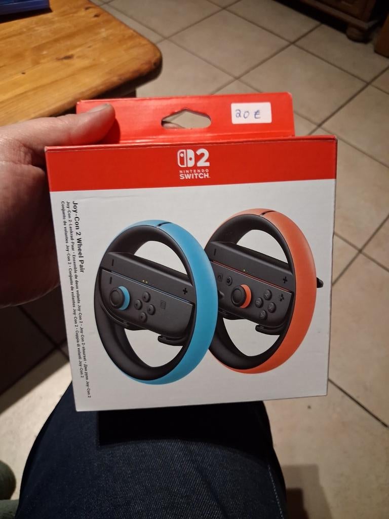 Accessoires Nintendo Switch 2 Paire de volants Joy-Con 2, Games en Spelcomputers, Spelcomputers | Nintendo Consoles | Accessoires