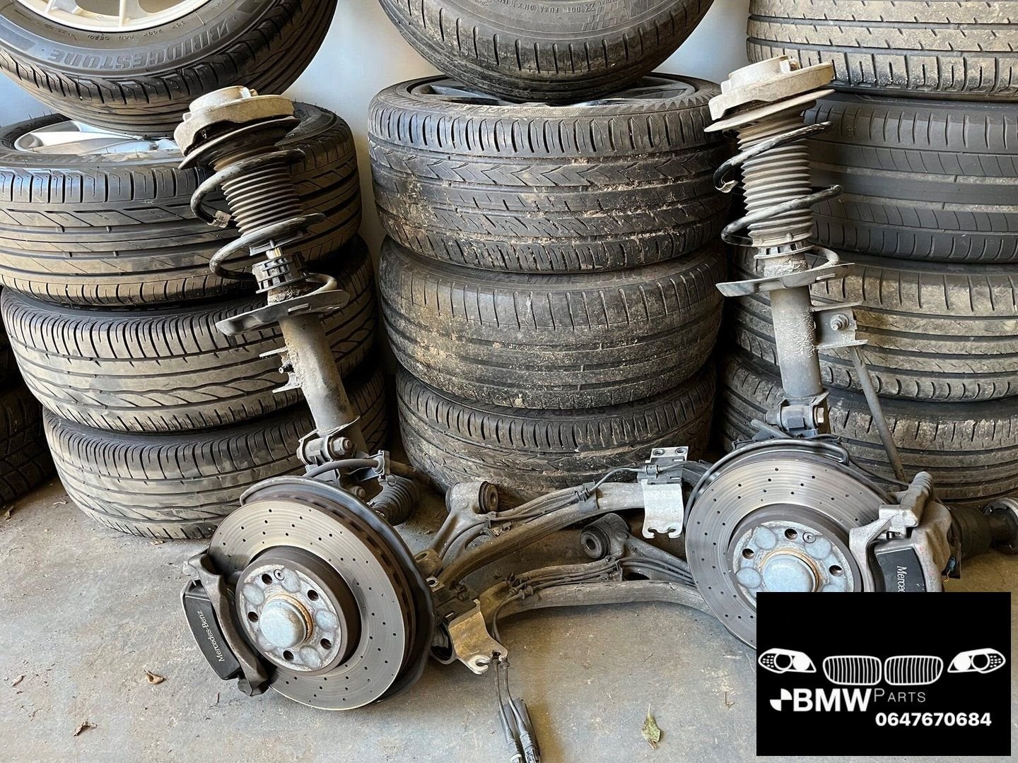 Voorpoot schokdemper remmerij LINKS Mercedes CLA W117 1.8, Utilisé, -, -, Enlèvement ou Envoi