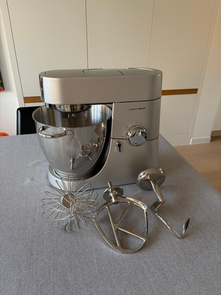 Kenwood Major KM005 Titanium, Ophalen, 4 liter of meer, 3 snelheden of meer, Zo goed als nieuw