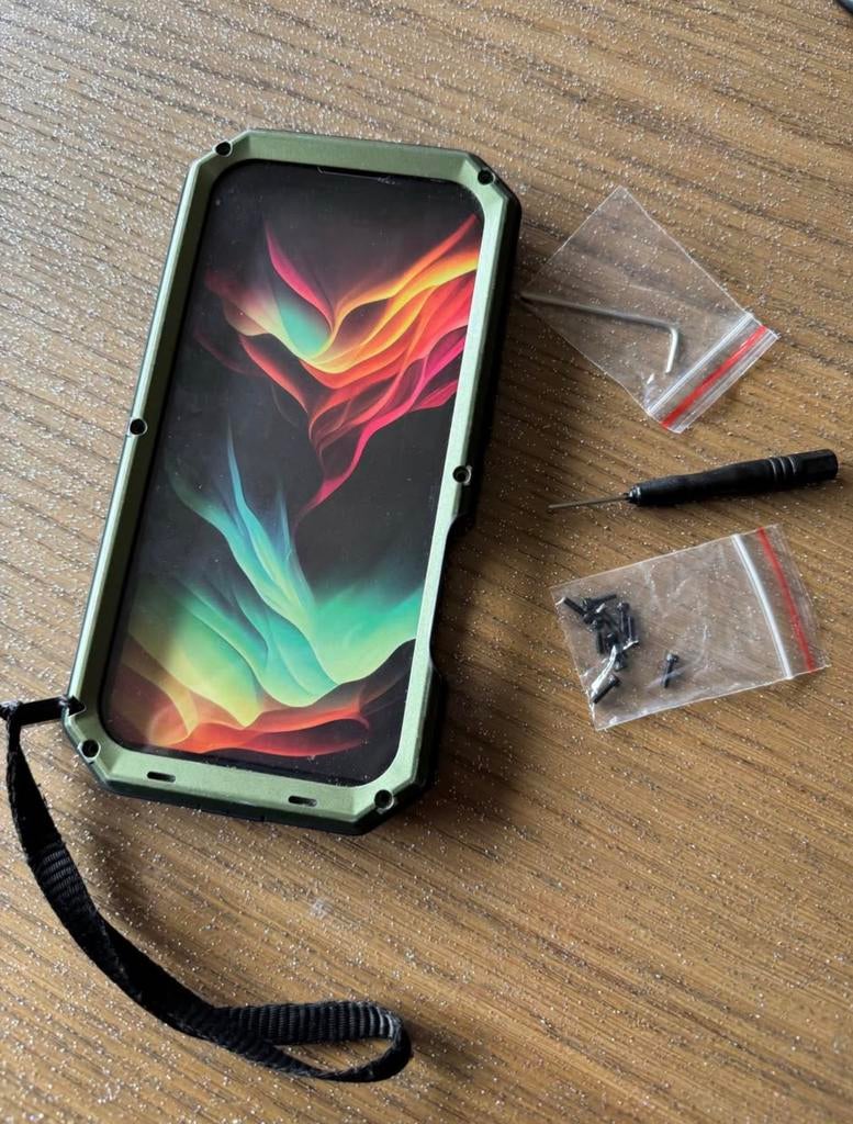 Huisje iPhone 16 pro max gebruikt!, Ophalen, Zo goed als nieuw, IPhone 16