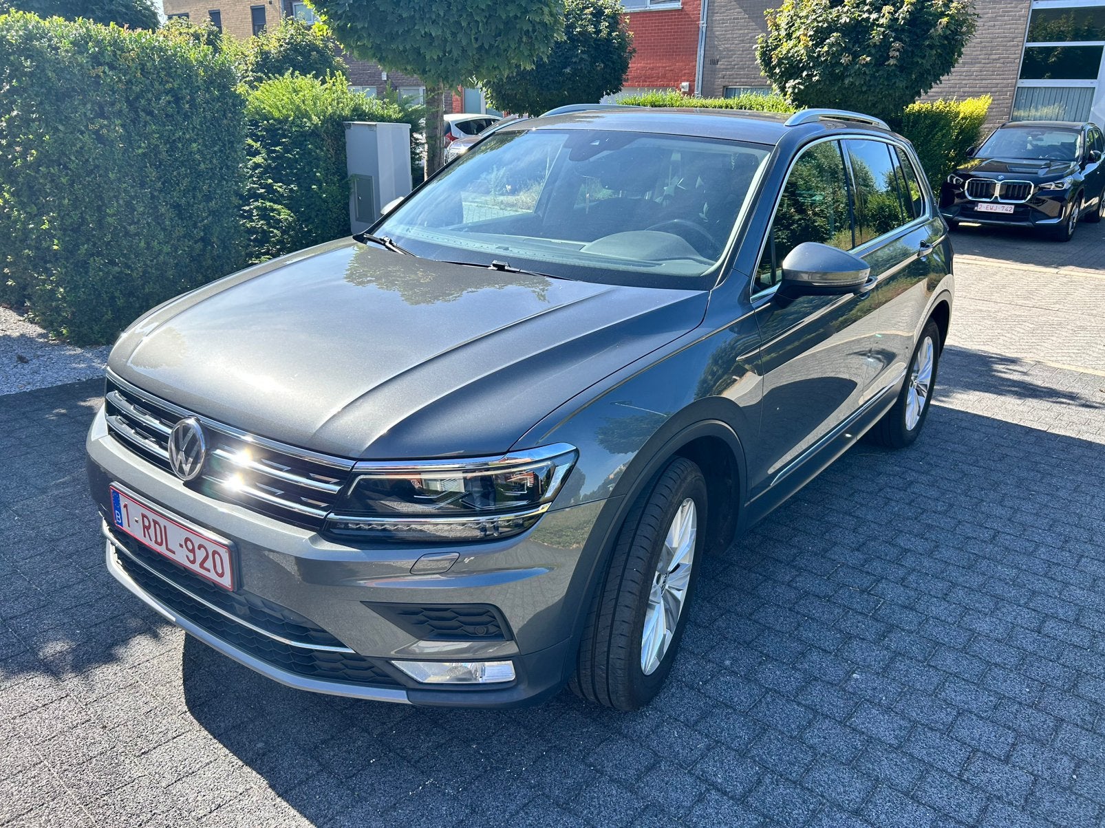 Volkswagen Tiguan 2.0 TDI 4motion, Autos, Argent ou Gris, Euro 6, Entreprise, Noir