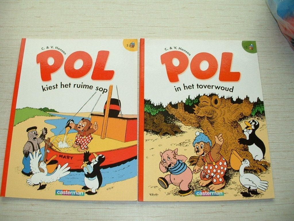 strips Pol, Pel en Pingo 2e reeks, Meerdere stripboeken, Ophalen of Verzenden, Zo goed als nieuw