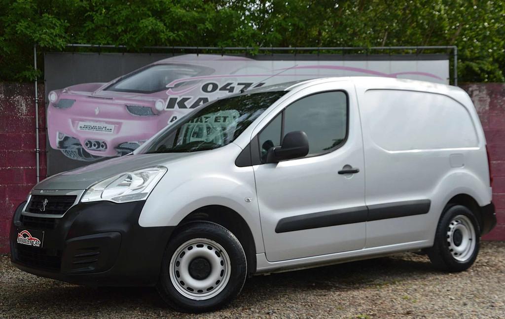 Peugeot Partner 1.6i 3PL SENS AR CLIM CRUIS 53.879KM, Auto's, Euro 5, Stof, Gebruikt, 4 cilinders