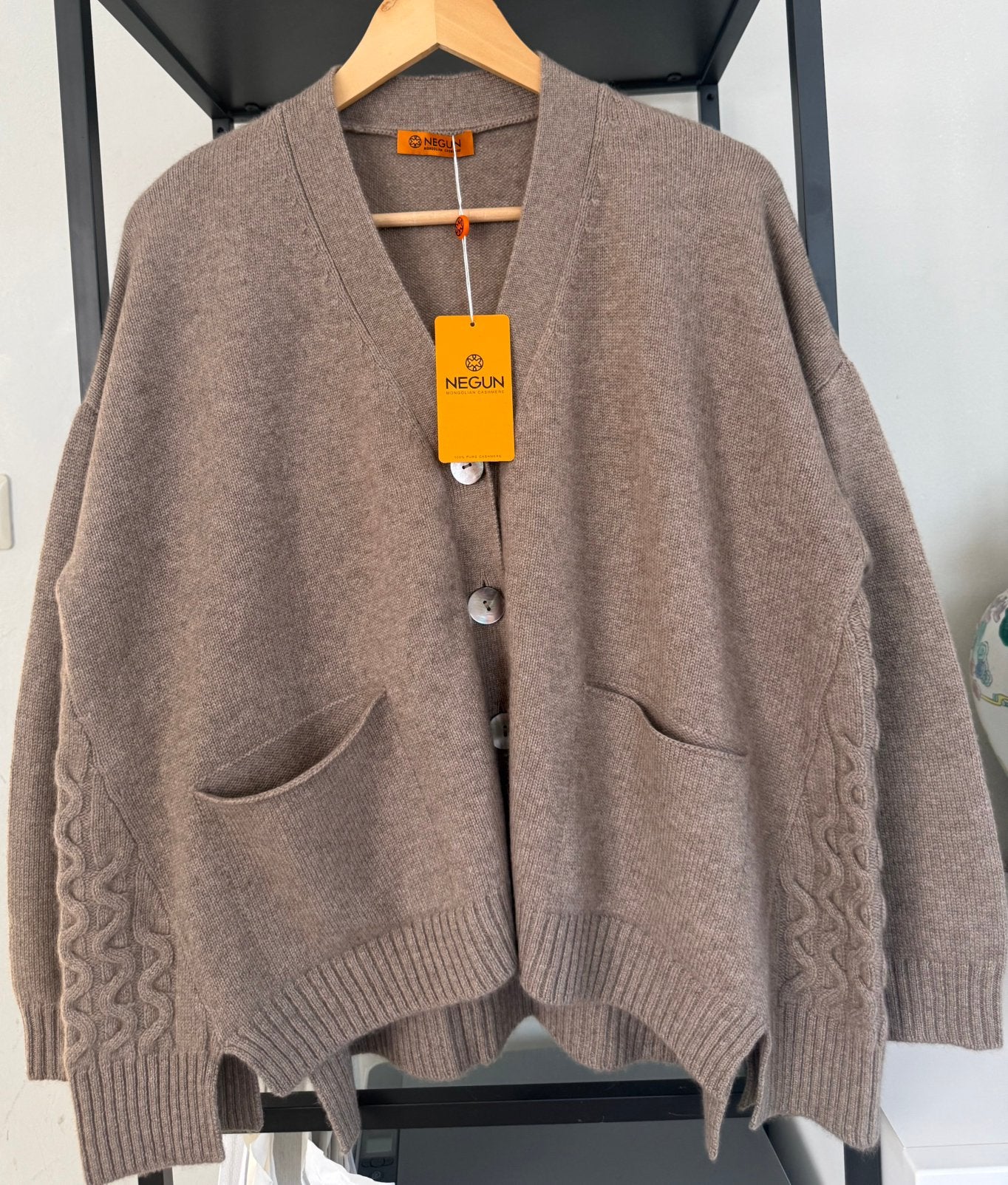 100% Cashmere Cardigan, Ophalen of Verzenden, Nieuw, Blauw