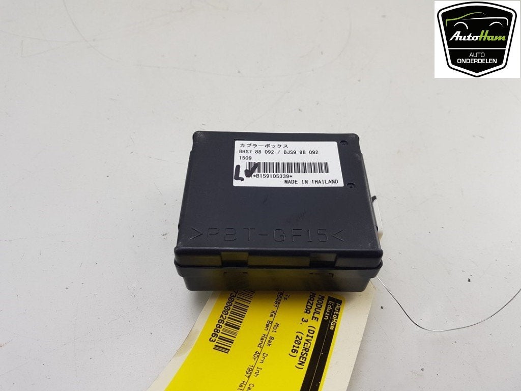 COMPUTER STOEL Mazda 3 (BM / BN) (|BHS788092|), Auto-onderdelen, Dhr. J. Ham, Gebruikt, Administratie@autoham.nl, Mazda