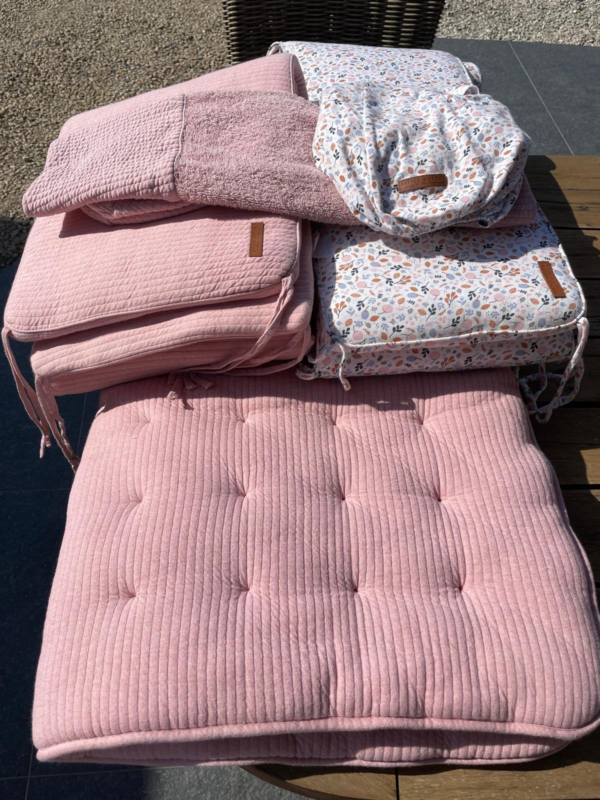 Roze set Little Dutch, Ophalen, Gebruikt, Rechthoekig, Boxkleed