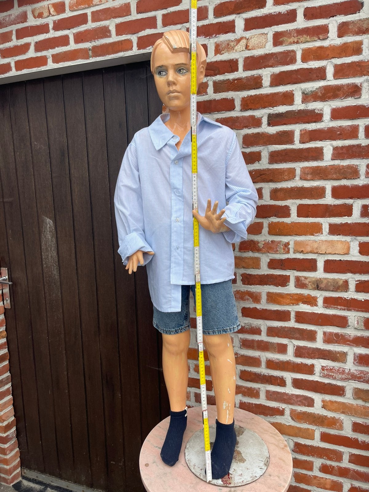 Klein Vintage kinderpop, Ophalen