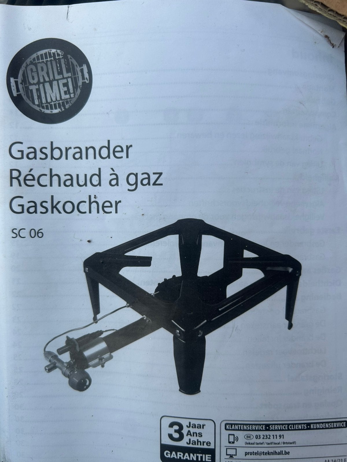 Rechaud a gaz, Enlèvement ou Envoi, Comme neuf