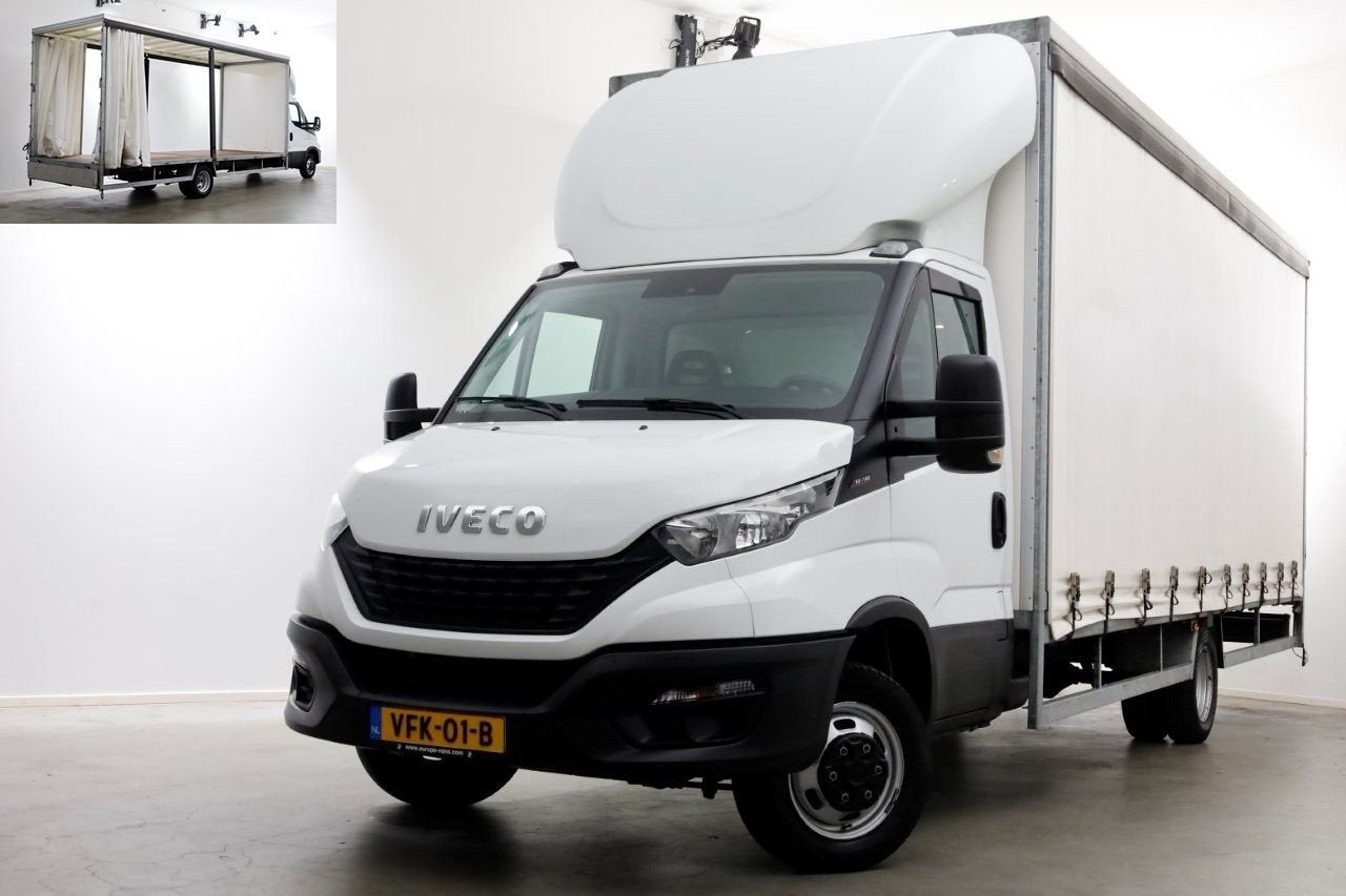 Iveco Daily 50C16 3.0 160pk E6 WB475 XXXL Bakwagen met schui, Auto's, Iveco, Wit, Bedrijf, Onderhoudsboekje