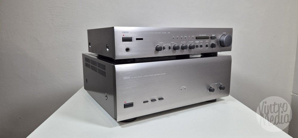Yamaha CX-630 Voorversterker + MX-830 Eindversterker, Audio, Tv en Foto, Ophalen of Verzenden, Refurbished, Overige merken, Losse componenten