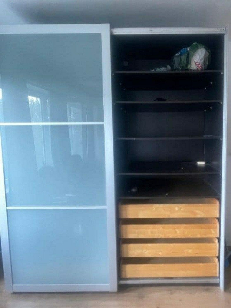 Armoire Dressing Ikea, 200 cm ou plus, Enlèvement ou Envoi, Autres essences de bois, 200 cm ou plus