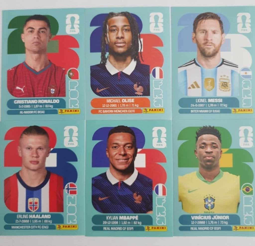 RONALDO-MESSI-MBAPPE PANINI STICKERS WC 2026, Verzenden, Nieuw, Sport